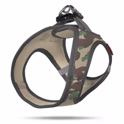 Curli Air-Mesh XXS Camouflage Nylon, Polyester Chien Harnais abdominal