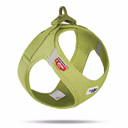 Curli Air-Mesh, Chien, Harnais abdominal, S, Vert, Nylon, Polyester, Teckel