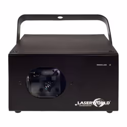 Laserworld EL-230RGB, Projecteur laser discothèque, Noir, Rouge/Vert/Bleu, 650 nm, 532 nm, 445 nm