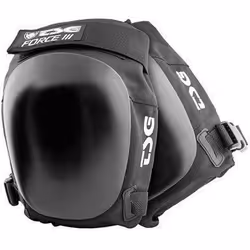 Genouillères - TSG - Force III - Noir - Taille Unique - Multisport