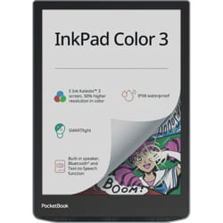 PocketBook InkPad Color 3 Liseuse Écran tactile 32 Go Wifi Noir, Gris