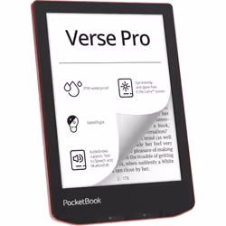PocketBook Verse Pro Liseuse Écran tactile 16 Go Wifi Noir, Rouge