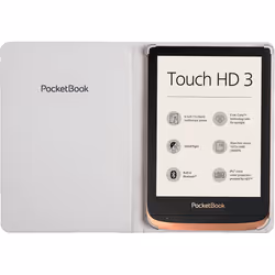 PocketBook HPUC-632-WG-F étui pour lecteur d'e-book 6" Housse Noir, Blanc