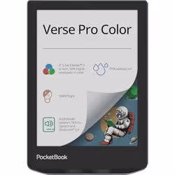 E-reader - PocketBook - Verse Pro - Écran 6 pouces - 1 Go RAM - Bluetooth