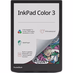 PocketBook InkPad Color 3 Stormy Sea, 19,8 cm (7.8"), E Ink, ACSM, AZW, AZW3, CBR, CBZ, CHM, DOC, DOCX, DjVu, EPUB, EPUB DRM, ...