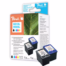 Peach 316356, Encre à pigments, Encre à colorant, 2 pièce(s), Multi pack
