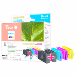 Peach 316405, Encre à pigments, Encre à colorant, 5 pièce(s), Multi pack