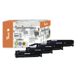 Peach 110959 Cartouche de toner 4 pièce(s) Noir, Cyan, Magenta, Jaune