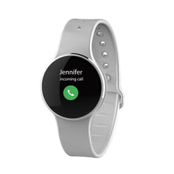 MyKronoz ZeCircle 2 TFT Bracelet connecté IP67 Argent, Blanc