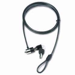 DICOTA D30835, 2 m, Clé ronde, Acier, Noir
