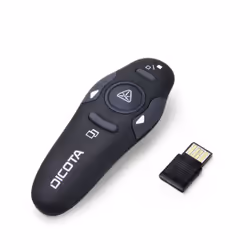 DICOTA Pin Point, RF, USB, 10 m, Noir