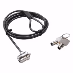 DICOTA D30971 câble antivol Noir, Argent 2 m