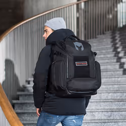 CATURIX Attachander 15.6 sac à dos Noir Mousse d'éthylène-Acétate de vinyle (EVA), Panneau de fibre haute densité (HDF)