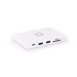 DICOTA D31729, 100 W, 10,100,1000 Mbit/s, Blanc, MicroSD (TransFlash), SD, 122 mm, 69,9 mm