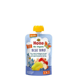 Holle 151004 compote de fruit Pomme, Myrtille, Poire 100 g