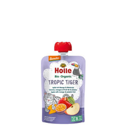 Holle 151504 compote de fruit Pomme, Mango, Fruit de la passion 100 g