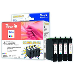 Peach 0A314096 cartouche d'encre Noir, Cyan, Magenta, Jaune