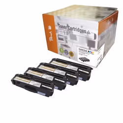 Peach Multipack, compatible avec TN-328, 6000 pages, 6000 pages, Noir, Cyan, Magenta, Jaune, 4 pièce(s)