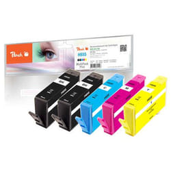 Peach PI300-594 cartouche d'encre Noir, Cyan, Magenta, Jaune