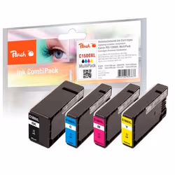 Peach 319385, Rendement élevé (XL), 37 ml, 13 ml, 1685 pages, 4 pièce(s), Multi pack