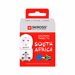 Skross 1.500201-E adaptateur prise d'alimentation Type C (Europlug) Blanc