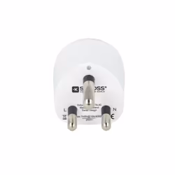 Skross 1.500201-E adaptateur prise d'alimentation Type C (Europlug) Blanc