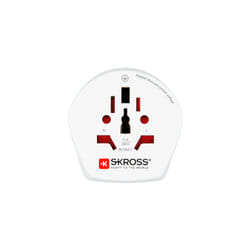 Skross 1.500206-E adaptateur prise d'alimentation Type J (CH) Universel Blanc