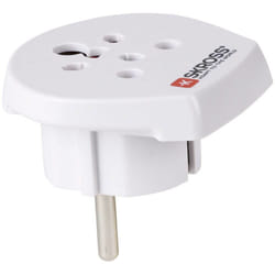 Skross 1.500217-E adaptateur prise d'alimentation Type C (Europlug) Universel Blanc
