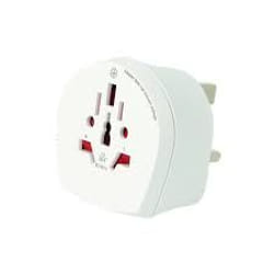 Skross 1.500225-E adaptateur prise d'alimentation Type D (Royaume-Uni) Universel Blanc