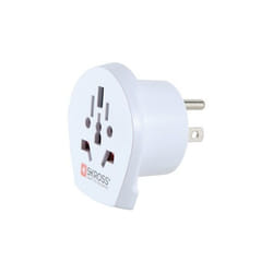Skross 1.500221-E adaptateur prise d'alimentation Type A Universel Blanc