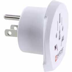 Skross 1.500221-E adaptateur prise d'alimentation Type A Universel Blanc