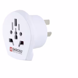 Skross 1.500222-E adaptateur prise d'alimentation Type I (AU) Universel Blanc