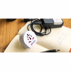 Skross 39768 adaptateur prise d'alimentation Universel Type F Blanc