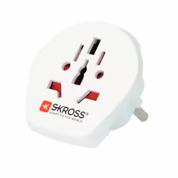 Skross PRO Light USB adaptateur prise d'alimentation Universel Blanc