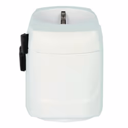 Skross PRO adaptateur prise d'alimentation Universel Noir, Blanc