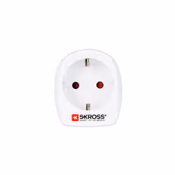 Skross 1.500232-E, Type C (Europlug), Type K (DK), 100-250 V, 16 A, 4000 W, 52 mm