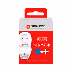 Skross 1.500232-E adaptateur prise d'alimentation Type C (Europlug) Type K (DK) - Vue supplémentaire 4