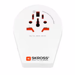 Skross 1.500270, Universel, Universel, Type B, Type C (Europlug), Type G (Royaume-Uni), Type I (AU), Type J (CH), Type L (IT) ...