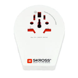 Skross 1.500270 adaptateur prise d'alimentation Universel Blanc