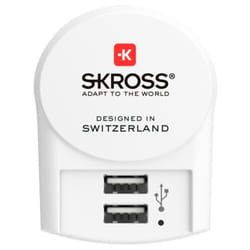 Skross 1302421 Universel Blanc Secteur Intérieure