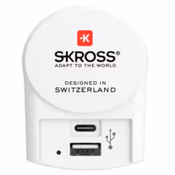 Skross 1.302423, Intérieure, Secteur, 5 V, Blanc