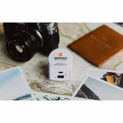 Skross 1.302423 chargeur d'appareils mobiles Caméra Numérique, MP3, MP4, Smartphone, Tablette Blanc Secteur Intérieure - Vue supplémentaire 4