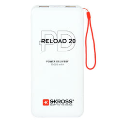 Skross RELOAD 20 PD 20000 mAh Blanc