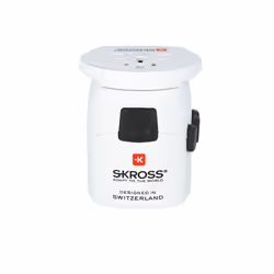 Skross PRO Light USB (2xA) - World adaptateur prise d'alimentation Universel Blanc - Vue supplémentaire 4