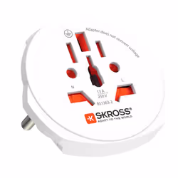 Skross 1.302471, Universel, Universel, Type B, Type I (AU), Type F, Type G (Royaume-Uni), Type L (IT), Type B, Type I (AU), T ...