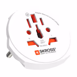 Skross 1.302472, Universel, Universel, Type B, Type F, Type G (Royaume-Uni), Type I (AU), Type B, Type C, Type F, Type G (Roy ...