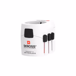 Skross 1302460 Adaptateur de voyage Pro Light USB (2xA) SKROSS | Pro Light USB | Antichoc - SÉCURITAIRE POUR LES ENFANTS. Plu ...