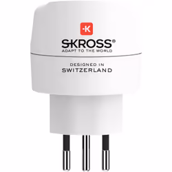 Skross 1.500272 adaptateur prise d'alimentation Type C (Europlug) Universel Blanc