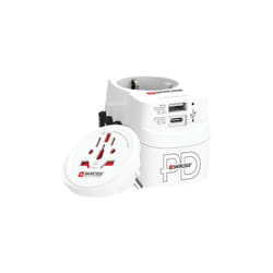 Skross - pro light usb AC30PD - world - adaptateur de voyage universel 3 pôles pour le monde avec chargeur usb pd à charge rapid