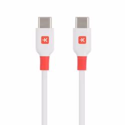 Skross SKCA0020C-C200CN, 2 m, USB C, USB C, USB 2.0, Blanc